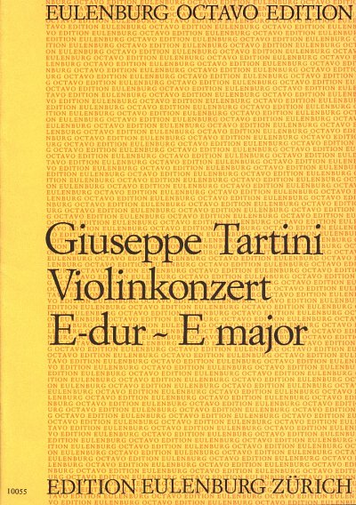 G. Tartini: Konzert E-Dur, VlStro (Part.)