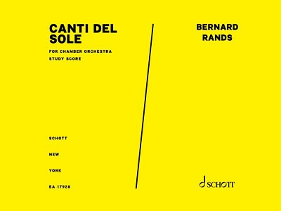 DL: B. Rands: Canti Del Sole (Stp)