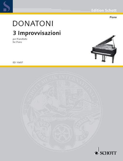 F. Donatoni: 3 Improvvisazioni