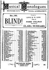 H. Collman y otros.: Blind!