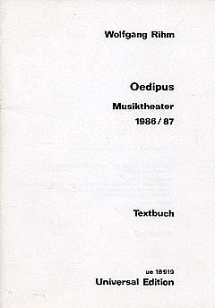 W. Rihm: Oedipus  (Txtb)