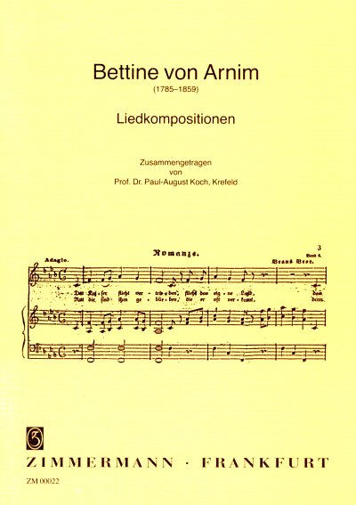 B. von Arnim: Liedkompositionen