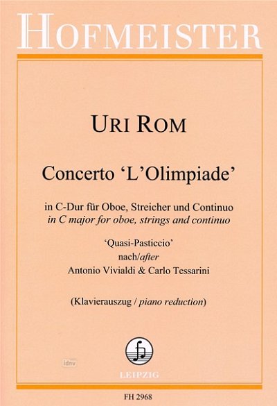 U. Rom: Concerto `L'Colimpiade', Klavierauszug