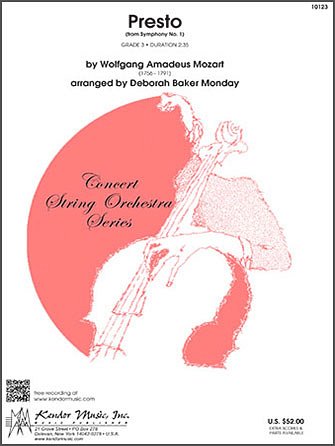 W.A. Mozart: Presto (from Symphony No. 1)
