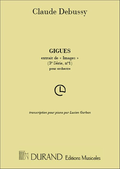 C. Debussy: Gigues (extrait de Images), Klav