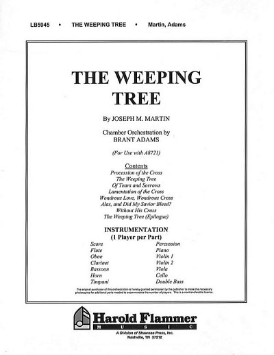 J. Martin: The Weeping Tree, Kamens (Stsatz)