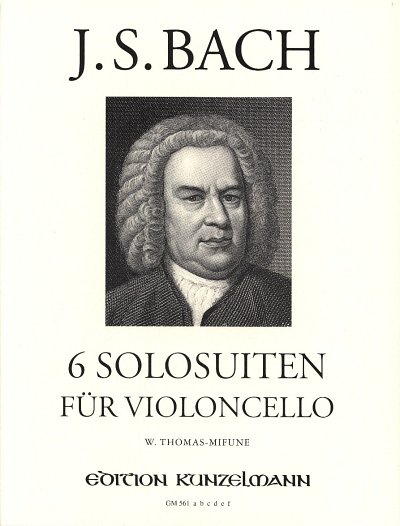 J.S. Bach: 6 Suiten für Violoncello solo BWV 1007-1012