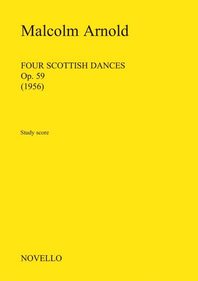 M. Arnold: Four Scottish Dances, Sinfo (Stp)
