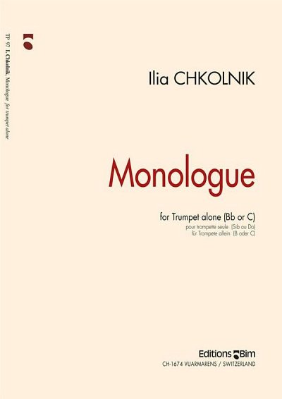 I. Chkolnik: Monologue
