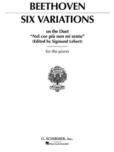 L. v. Beethoven: 6 Variations, Klav