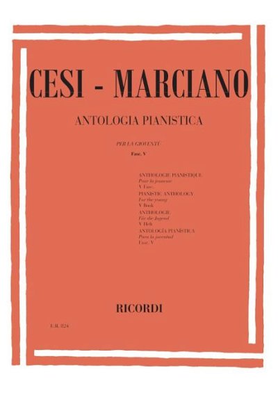 S. Cesi: Antologia Pianistica Per La Gioventë - Fasc. V