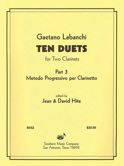 Ten Duets from Metodo Progressivo, Klar
