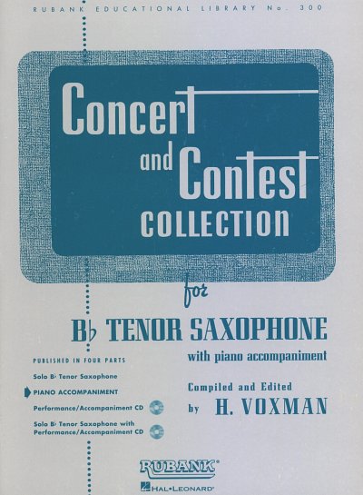 Concert And Contest Collection-Tenor Saxophone(PA) (Bu)