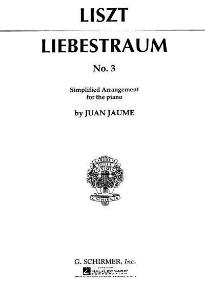 F. Liszt: Liebestraum No. 3 in G Major, Klav