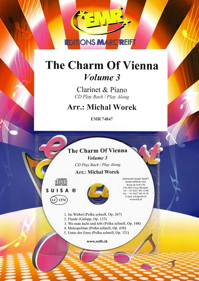 M. Worek: The Charm Of Vienna Volume 3, KlarKlv (+CD)