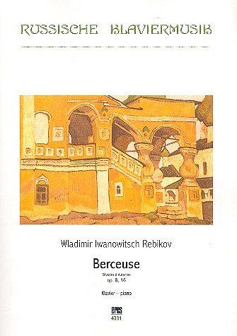W. Rebikow: Berceuse op. 8, 16, Klavier