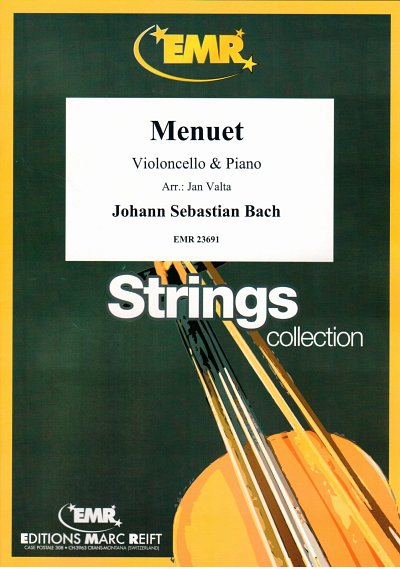 J.S. Bach: Menuet, VcKlav