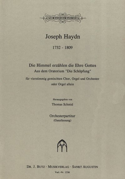 J. Haydn: Die Himmel erzaehlen die Ehre G, GchOrchOrg (Part.