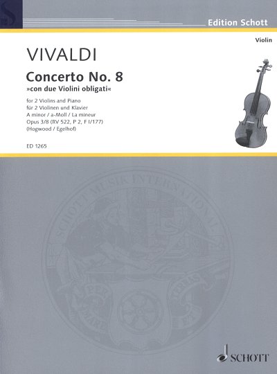 A. Vivaldi: L'Estro Armonico a-Moll o, 2VlKlav (Klavpa2Solo)