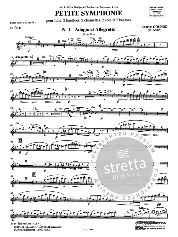 C. Gounod: Petite symphonie, 9Holz (Stsatz) (1)