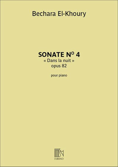Sonate n° 4, op 82, Klav