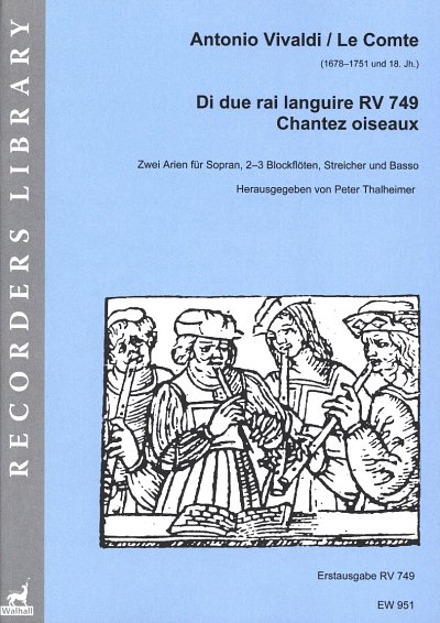 A. Vivaldi: Di due rai languire RV 749 / Chantez ois (Part.)