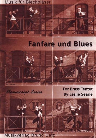 L. Searle: Fanfare and Blues, 10Blech (Pa+St)