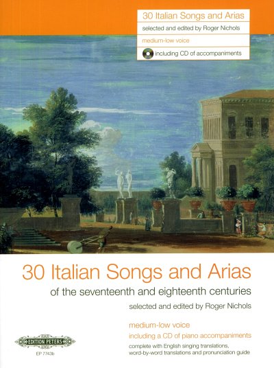 R. Nichols: 30 Italian Songs and Arias, GesMTKlav (+CD)