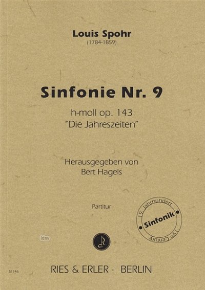 L. Spohr: Sinfonie Nr. 9 h-Moll op. 143 , Sinfo (Part.)