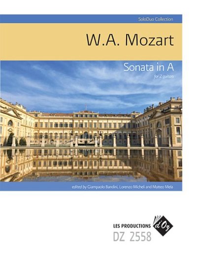 W.A. Mozart: Sonata in A, KV 331, 2Git (Sppa)