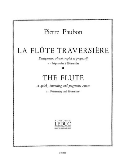 P. Paubon: La Flûte traversiere Vol.2, Fl (Part.)