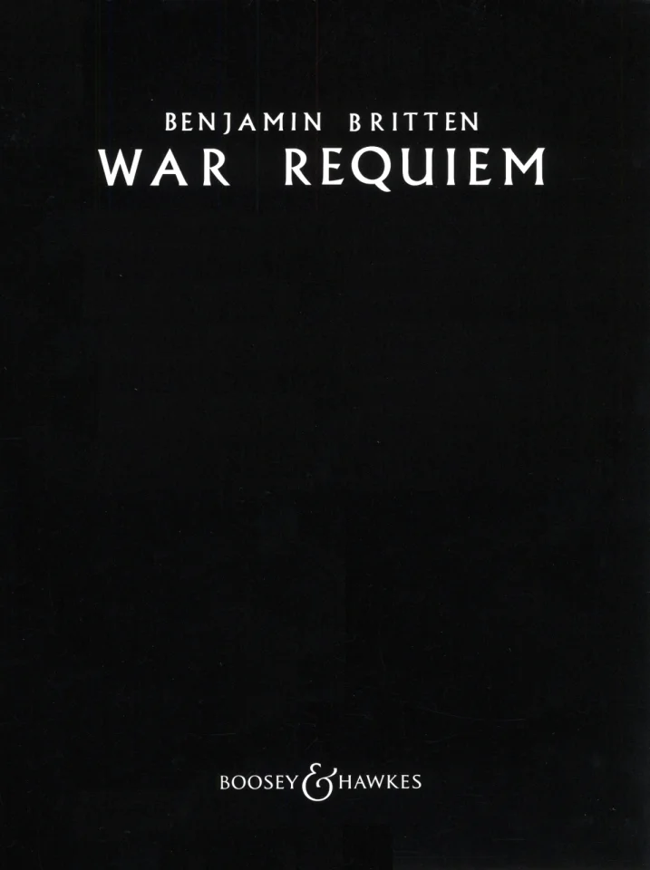 B. Britten: War Requiem op. 66, 3GesKGchOrch (KA) (0)