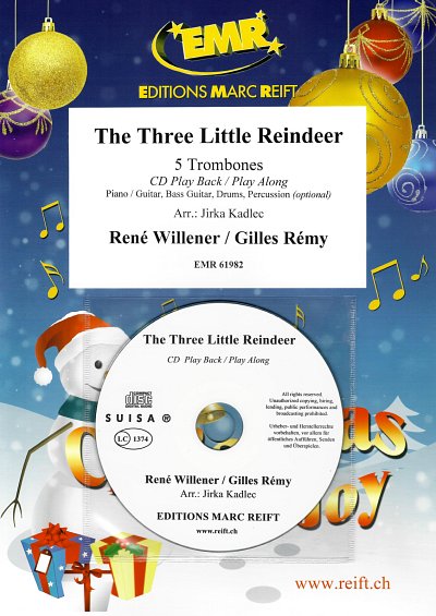 R. Willener: The Three Little Reindeer, 5Pos (+CD)