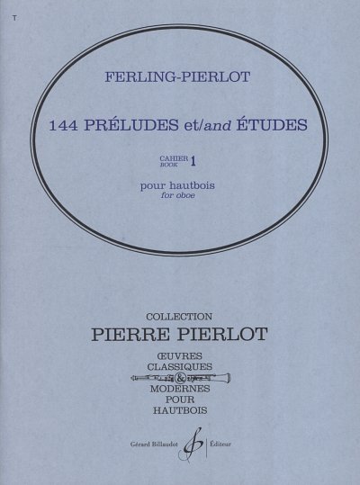 F.W. Ferling: 144 Préludes et Études 1, Ob
