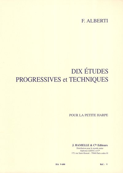 F. Alberti: Dix Études Progressives et Techniques