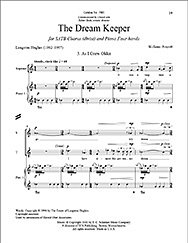 W. Averitt: The Dream Keeper: No. 3 As I Grew Older