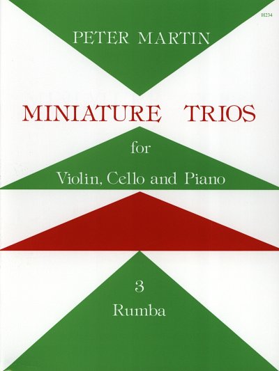 P. Martin: Miniature Trios 3 - Rumba, VlVcKlv (Bu)
