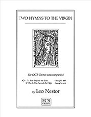 Two Hymns to the Virgin, Gch;Klav (Chpa)