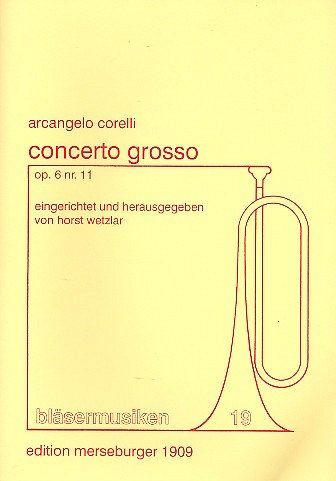 A. Corelli: Concerto grosso B-Dur op. 6/11, 5Blech (Part(C))