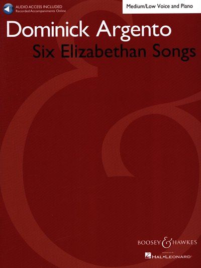 D. Argento: Six Elizabethan Songs (Bu)