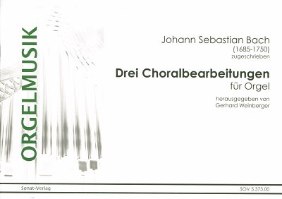 J.S. Bach: Drei Choralbearbeitungen, Org (Part.)