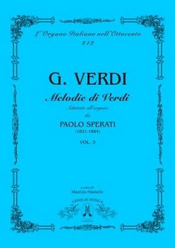 Melodie di Verdi Vol. 3