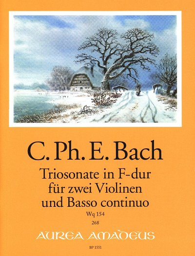 C.P.E. Bach: Triosonate F-Dur Wq 154 Aurea Amadeus 268