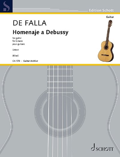 DL: M. de Falla: Homenaje a Debussy, Git