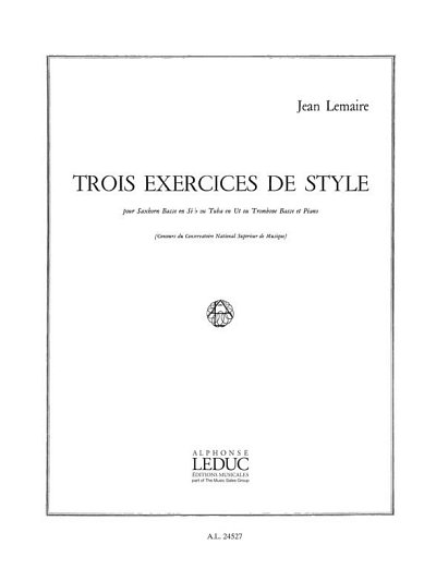 A.J.B. Lemaire: Trois Exercices de Style, PosKlav (KlavpaSt)
