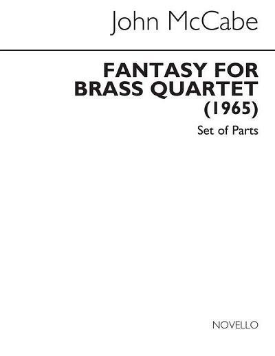 J. McCabe: Fantasy For Brass Quartet Op.35 (Part, Blech (Bu)