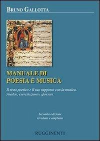 B. Gallotta: Manuale di Poesia e Musica (Bu)
