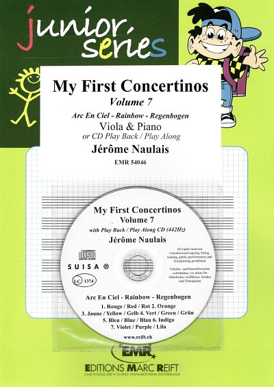 J. Naulais: My First Concertinos Volume 7, VaKlv (+CD)