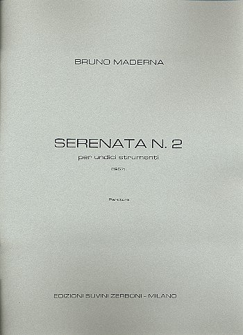 B. Maderna: Serenata N.2, Mix (Part.)