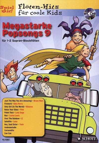 Megastarke Popsongs Band 9, 1-2Sbfl